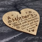 Mum Gifts From Daughter From Son Engraved Heart Best Mum Gift