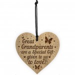 Great Grandparents Plaque Engraved Heart Grandparent Gifts