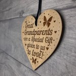 Great Grandparents Plaque Engraved Heart Grandparent Gifts