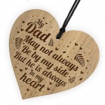 Dad Plaque Gift From Daughter Son Engraved Heart Birthday Xmas