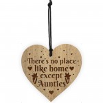 Cute Auntie Gift Home Gift Engraved Heart Sign Auntie Gift
