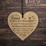 Best Friend Gifts Inspirational Sign FRIENDSHIP Sign Poem