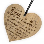 Best Friend Gifts Inspirational Sign FRIENDSHIP Sign Poem