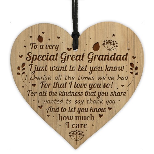  Great Grandad Sign Cute Great Grandad Birthday Christmas Gift