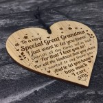 Great Grandma Sign Cute Great Grandma Birthday Christmas Gift