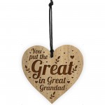 Great In Great Grandad Gift Engraved Heart Great Grandad Gifts