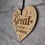 Great In Great Grandma Gift Engraved Heart Great Grandma Gifts