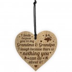 Grandma And Grandpa Gifts Hanging Wall Plaque Birthday Gift