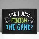 Gaming Print Framed Wall Art For Boys Bedroom Games Room