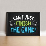 Gaming Print Framed Wall Art For Boys Bedroom Games Room
