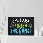 Gaming Print Wall Art For Boys Bedroom Games Room Gamer Gift