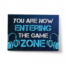 Gaming Sign Wall Art For Boys Bedroom Games Room Gamer Gift