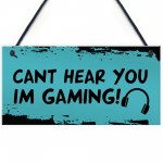 Funny Gaming Sign For Bedroom Gamer Gift For Son Christmas