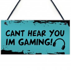 Funny Gaming Sign For Bedroom Gamer Gift For Son Christmas