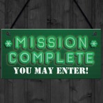 Gaming Bedroom Open Sign Funny Gaming Accessories For Boys