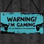 Gaming Sign Gift For Boys Funny Games Room Gaming Accessories 