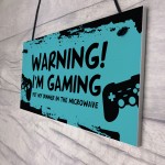 Gaming Sign Gift For Boys Funny Games Room Gaming Accessories 