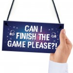 Funny Gaming Sign For Boys Bedroom Gamer Gift For Son Brother