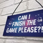 Funny Gaming Sign For Boys Bedroom Gamer Gift For Son Brother