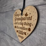 Nan And Grandad Gift Grandma And Grandpa Gift Wood Heart