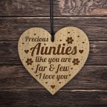 Gift for Auntie Wooden Plaque Auntie Birthday Gifts Chrismas