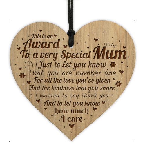 Gift for Mum Special Mum Wooden Plaque Mum Birthday Gifts