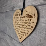 Gift for Mum Special Mum Wooden Plaque Mum Birthday Gifts