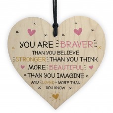 Braver Strong Beautiful Best Friend Inspirational Friendship