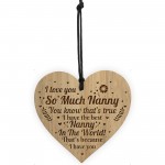 Nanny Birthday Christmas Gift Idea Engraved Heart Nanny Gifts