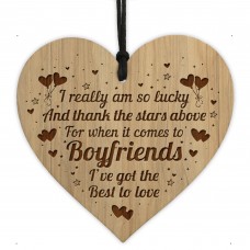 Boyfriend Gift Idea Engraved Heart Anniversary Birthday Xmas