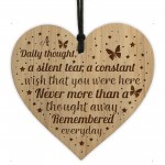 In Memory Plaque Wooden Sign Memorial Plaque For Mum Dad Nan