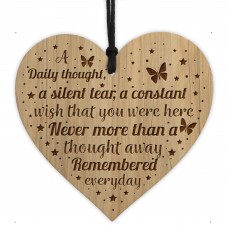 In Memory Plaque Wooden Sign Memorial Plaque For Mum Dad Nan