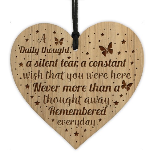 In Memory Plaque Wooden Sign Memorial Plaque For Mum Dad Nan