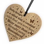 In Memory Plaque Wooden Sign Memorial Plaque For Mum Dad Nan