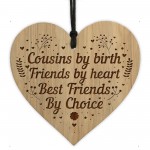Friendship Gift For Cousin Engraved Heart Cousin Gifts Birthday