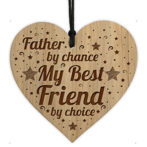 Dad Gift From Daughter Son Best Friend Gift Engraved Heart