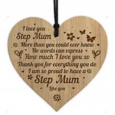 Step Mum Gift I Love You Mum Gifts Thank You Gift For Step Mum