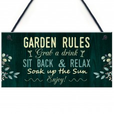  Garden Signs And Plaques Hanging Wall Door Sign Shabby Outside