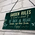  Garden Signs And Plaques Hanging Wall Door Sign Shabby Outside