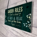  Garden Signs And Plaques Hanging Wall Door Sign Shabby Outside