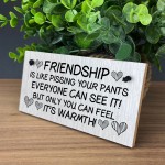 Friendship Gift Wood Sign Funny Best Friend Sign Gift For Women