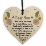 Cute Thank You Nan Love You Gift Birthday Christmas 