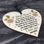 Cute Thank You Nan Love You Gift Birthday Christmas 