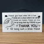 Best Friend Sign Friendship Gift Wooden Sign Friendship Sign