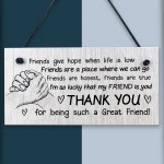 Best Friend Sign Friendship Gift Wooden Sign Friendship Sign