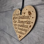 Friendship Gift For Women Engraved Heart Gift For Friend 