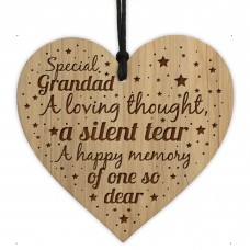 Grandad Memorial Plaque Hanging Wall Sign Grandad Decoration