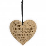 Nan Memorial Plaque Hanging Wall Sign Nan Christmas Decoration