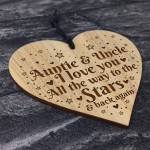 Auntie And Uncle Gift Ideas Engraved Heart Auntie Gifts Uncle