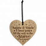 Auntie And Uncle Gift Ideas Engraved Heart Auntie Gifts Uncle